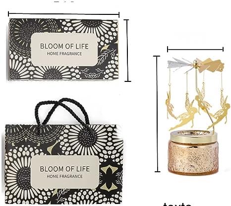 Carrusel Aromático: Velas de carrusel en set de regalo