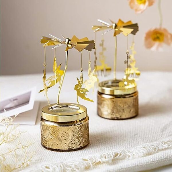 Carrusel Aromático: Velas de carrusel en set de regalo